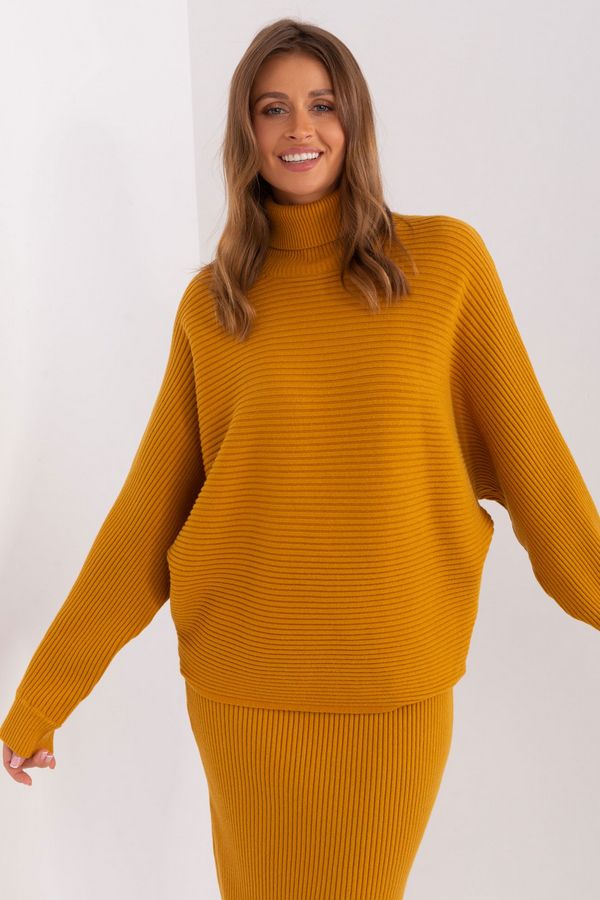 Sweter 2346 żółty