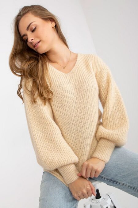Sweter 9029 beżowy